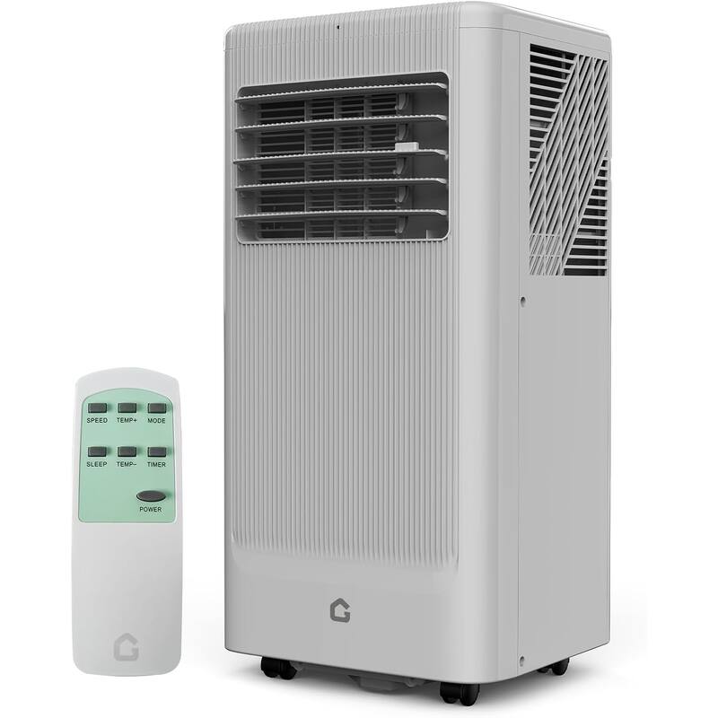 Portable Air Conditioner for Indoor Rooms, 3-In-1 AC Unit for Bedroom - White