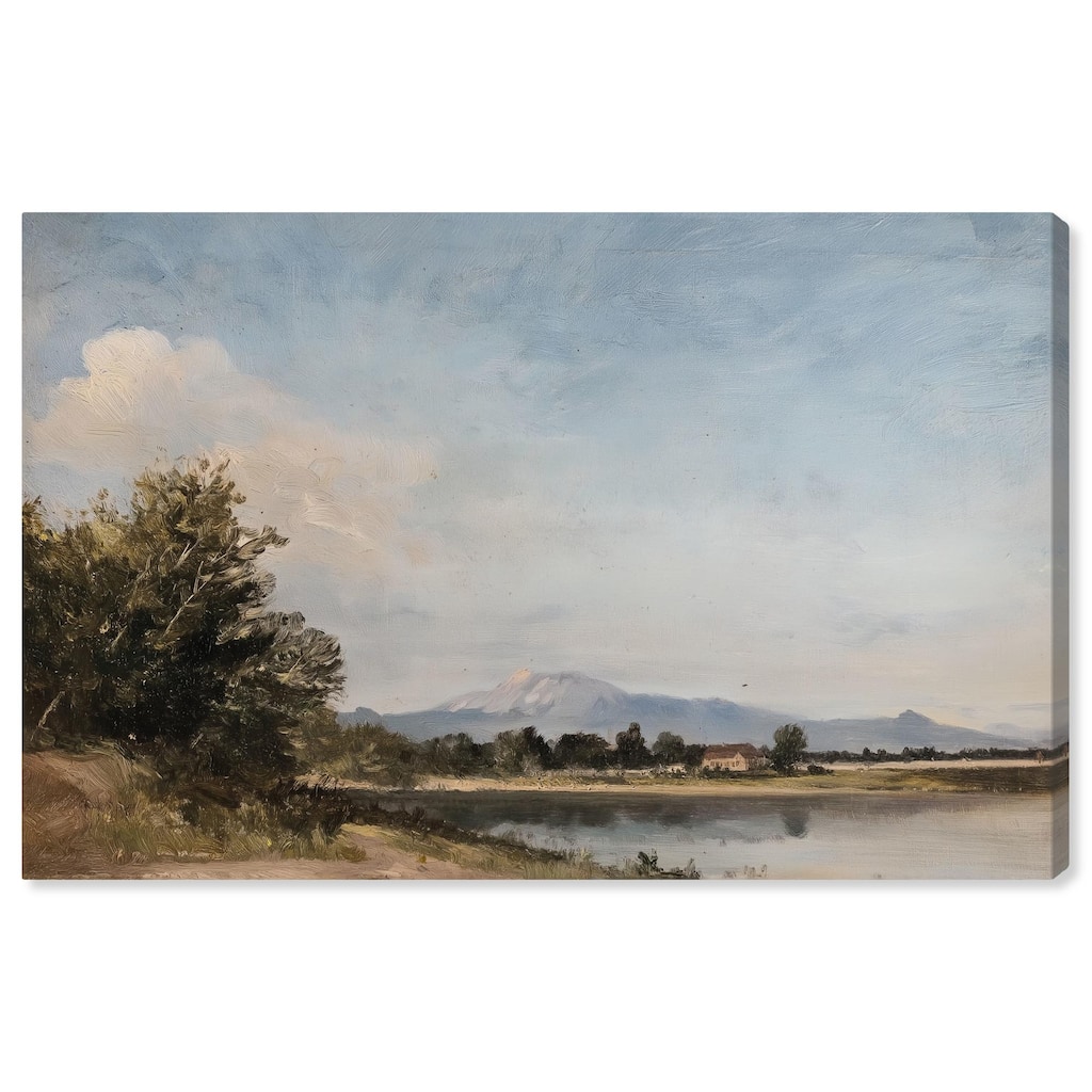 Hilltop Tower View III Canvas by Art Remedy, Gallery Wrapped