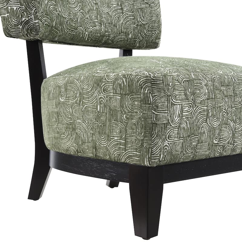 Furniture of America Phaen Modern 28-inch Pattern Fabric Accent Chair