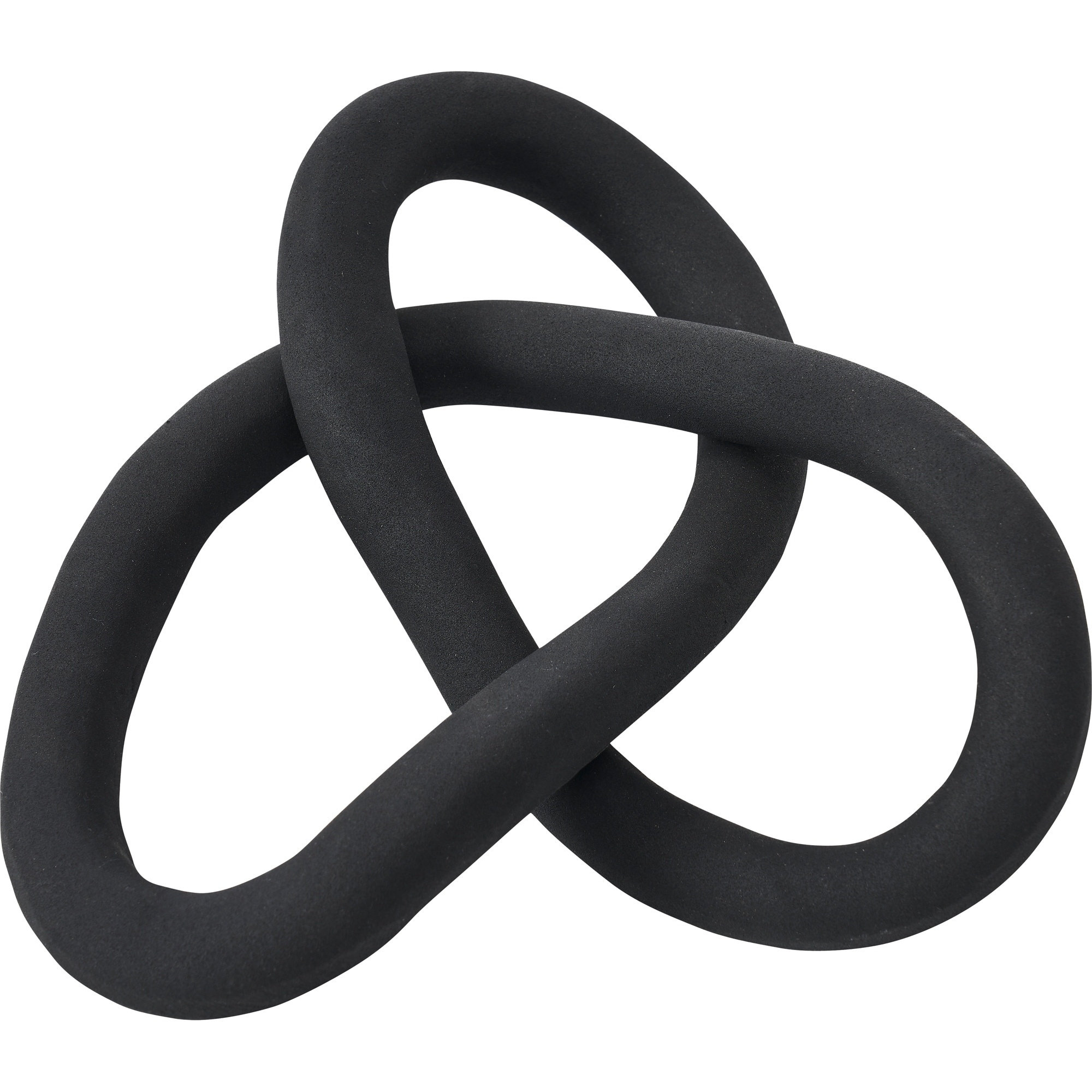 Renwil Binna Indoor Aluminum Decorative Object, Matte Black