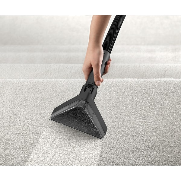 hoover power scrub deluxe carpet cleaner machine upright shampooer fh50150 red