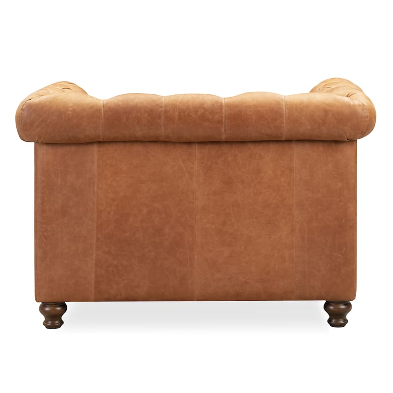 Poly and Bark Lyon Lounge Chair - Genuine Italian Leather