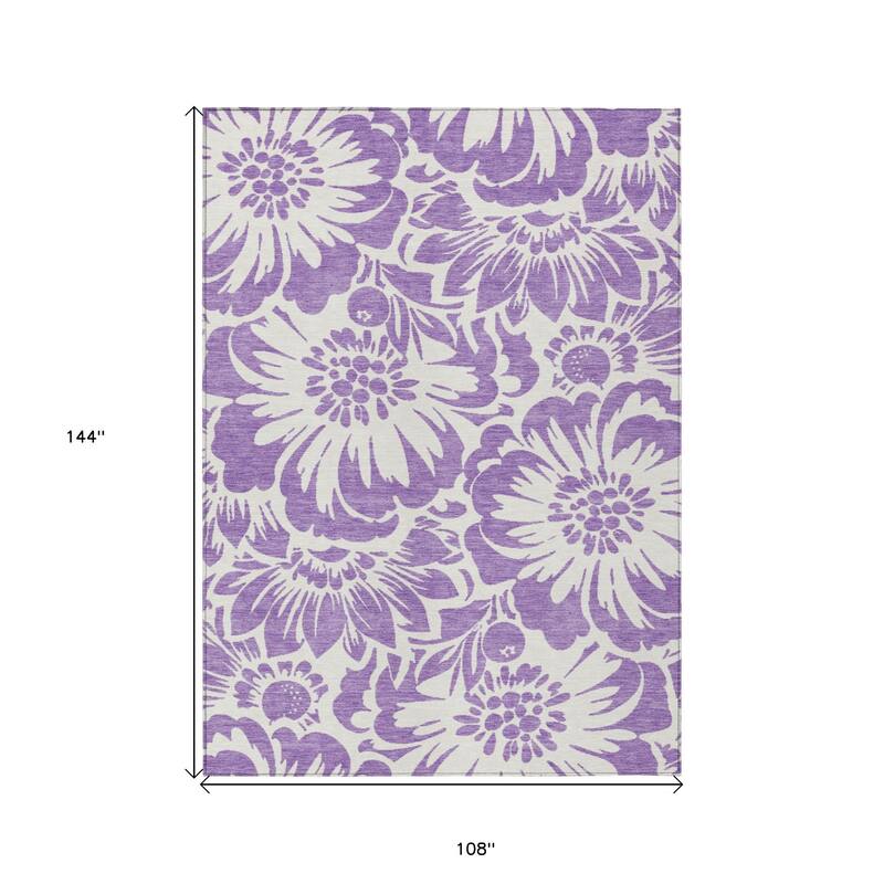 Sasi Garden-Inspired Weather Resistant Versatile Elegance Runner Outdoor Rug