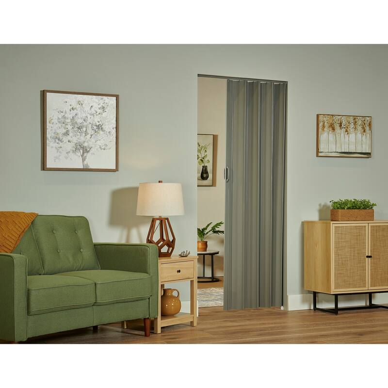 Spectrum Sienna Grey PVC 36-inch Folding Door