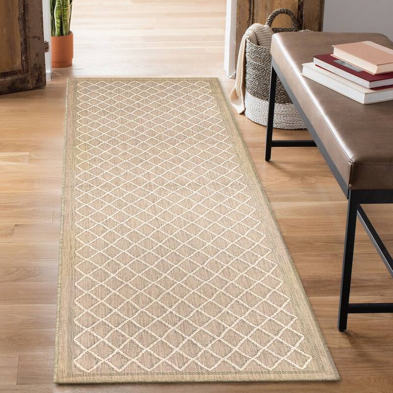 Liora Manne Carmel Diamonds Indoor/Outdoor Area Rug