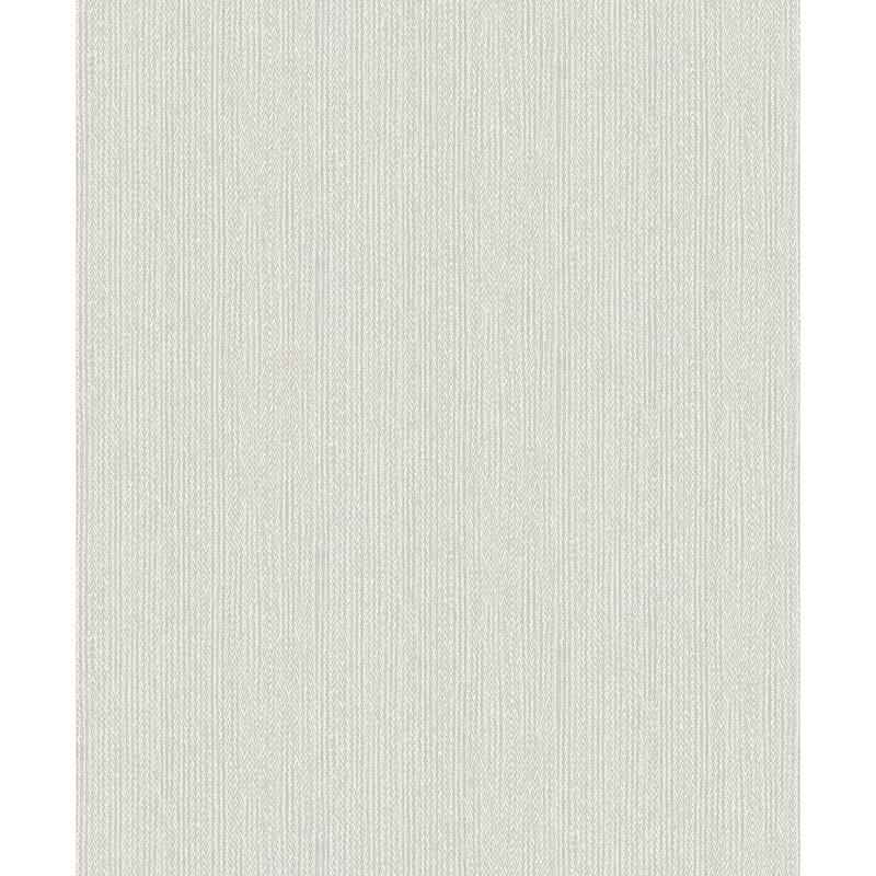 A-Street Prints Piambar Platinum Textural Stripe Wallpaper