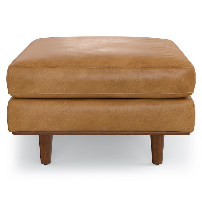 WYNDENHALL Brixley 33 inch Wide Mid-Century Modern Table Ottoman