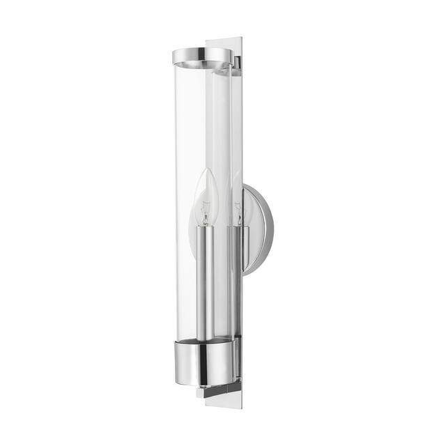 1 Lt Polished Chrome ADA Single Sconce