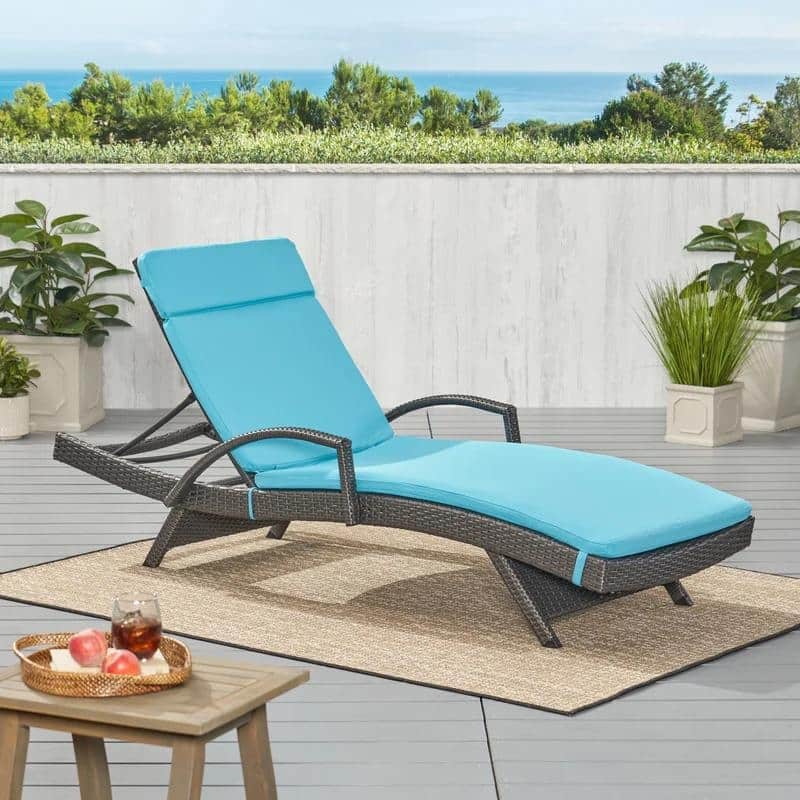 Outdoor Chaise Lounge Cushion