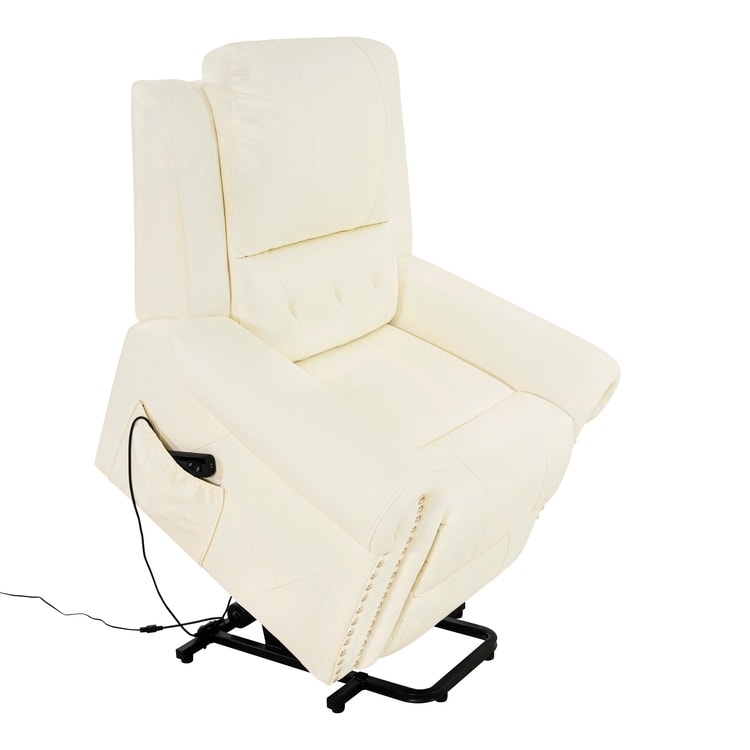 White leather best sale recliners for sale