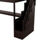 preview thumbnail 5 of 8, Twin Size Loft Bed with Staircase and Built-in Desk, Brown