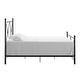 preview thumbnail 9 of 19, Aniket Queen Size Metal Bed with Nightstands Set by iNSPIRE Q Classic