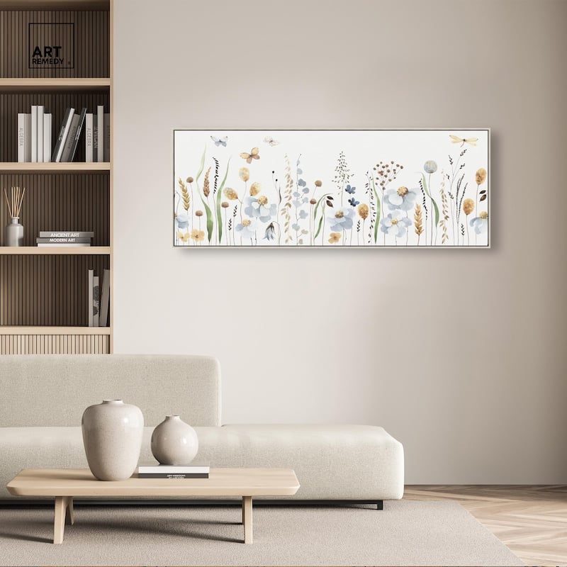 Blissful Spring Wide Panoramic Canvas by Art Remedy