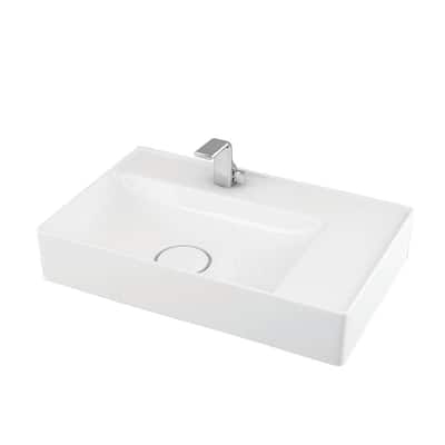 WS Bath Collections Vision 6160 Vision 23-5/8" Rectangular Ceramic