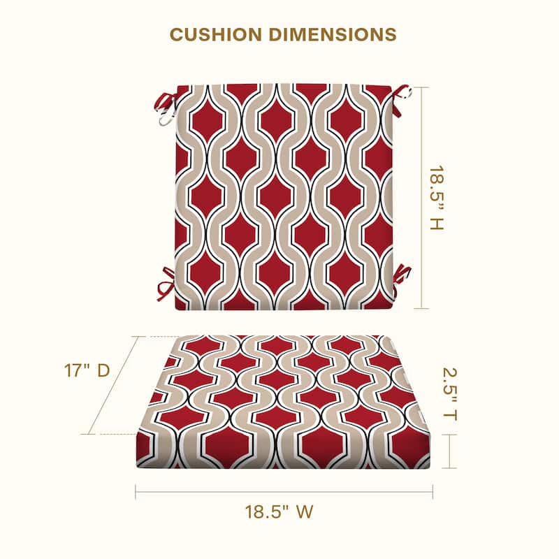 Midback Dining Chair Cushion
