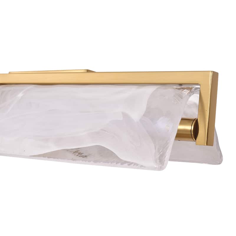 Varaluz Mingle Bathroom Vanity Light - Satin Brass