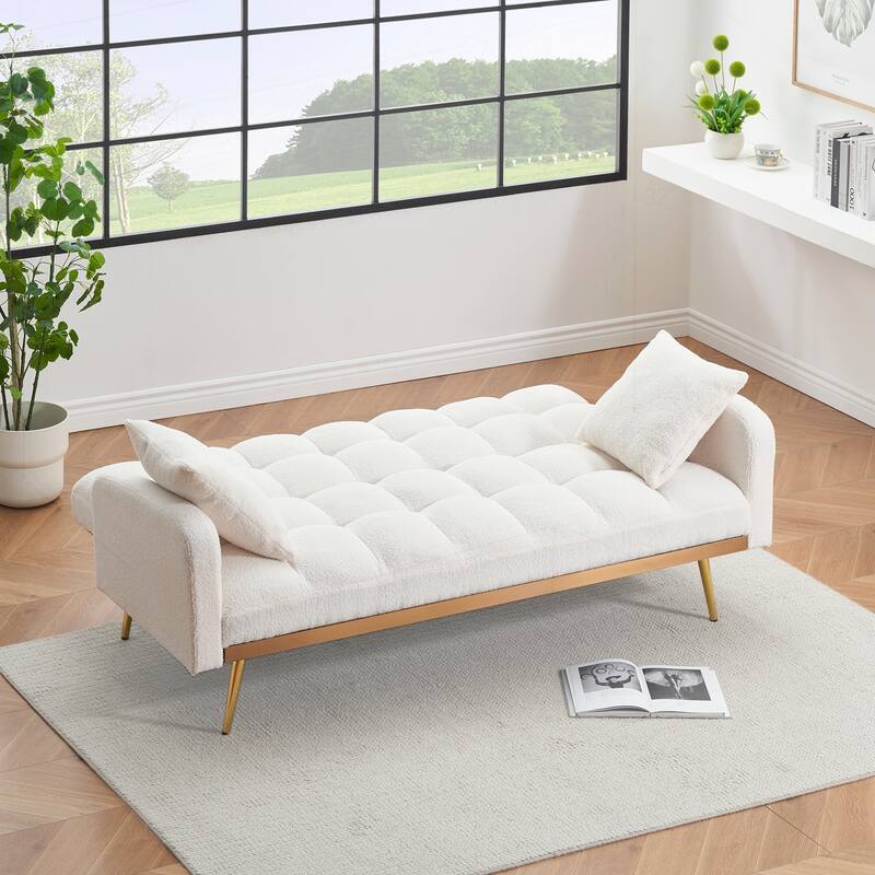 Versatile Sofa Bed with Adjustable Feature for Small Spaces and Multiple Users