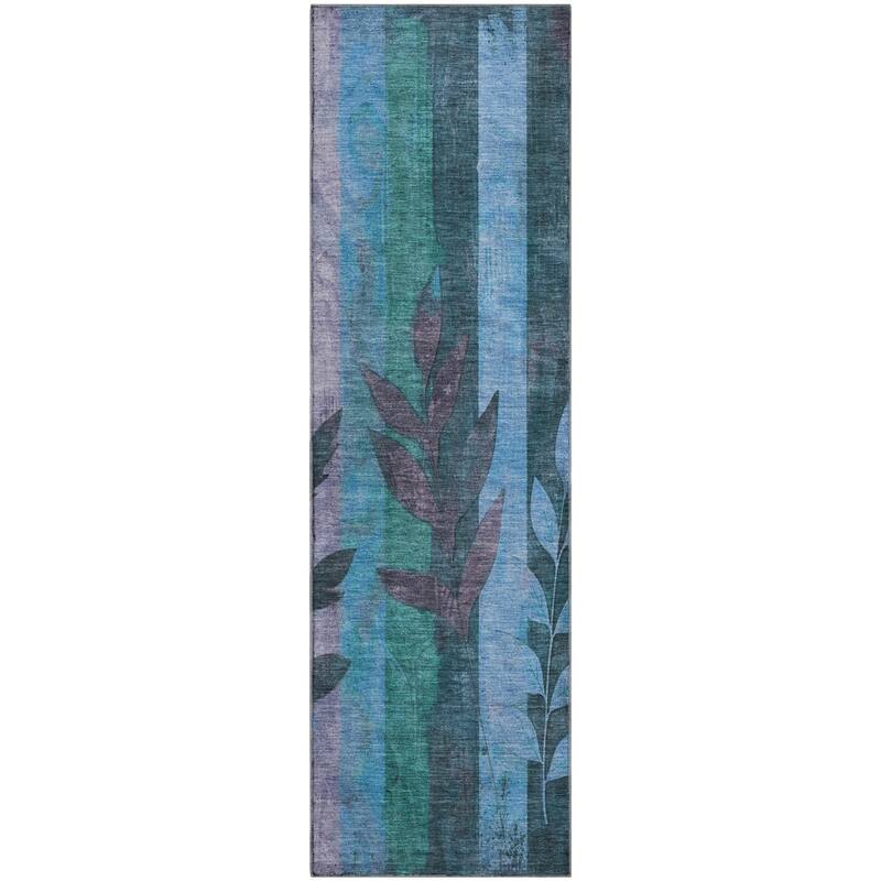 Premium Washable Super Soft Modern Floral Mayfield Rug