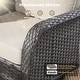 preview thumbnail 35 of 38, HOOOWOOO 5-piece Grey Wicker Chat Set Patio Conversation Set with Swivel Chairs