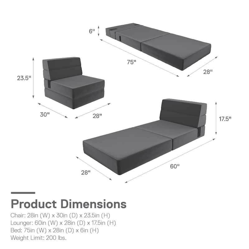 The Novogratz Flower Modular Chair