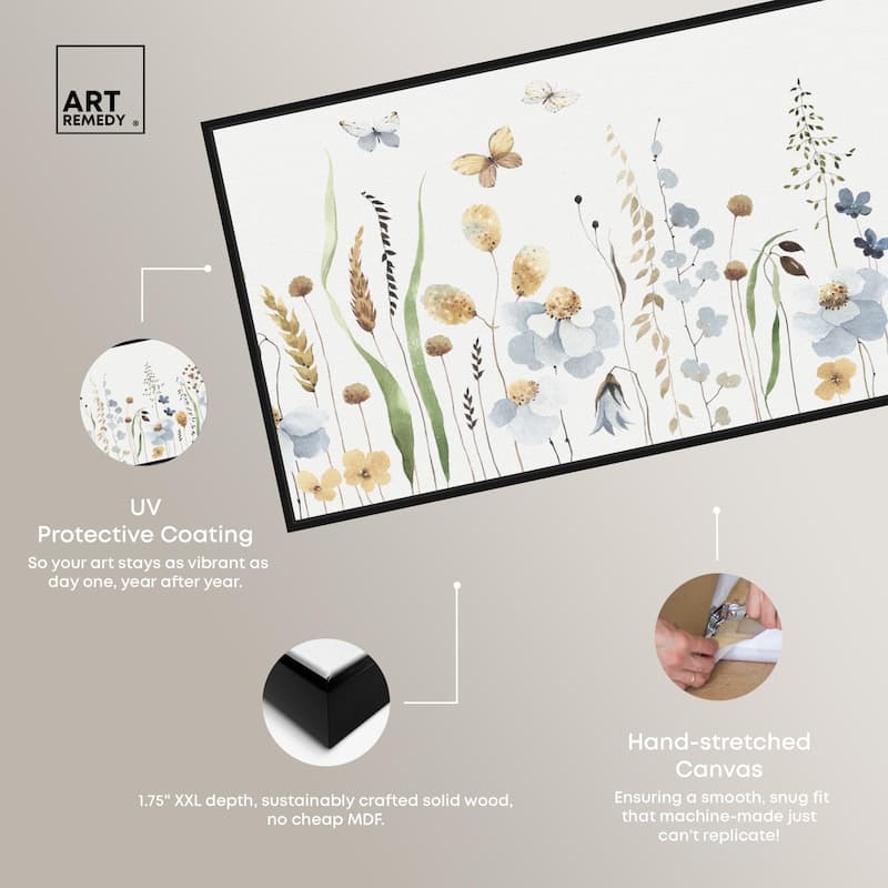 Blissful Spring Wide Panoramic Canvas by Art Remedy