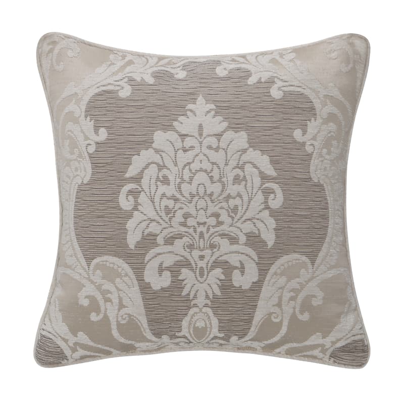 Queensbury 20" Square Decorative Throw Pillow