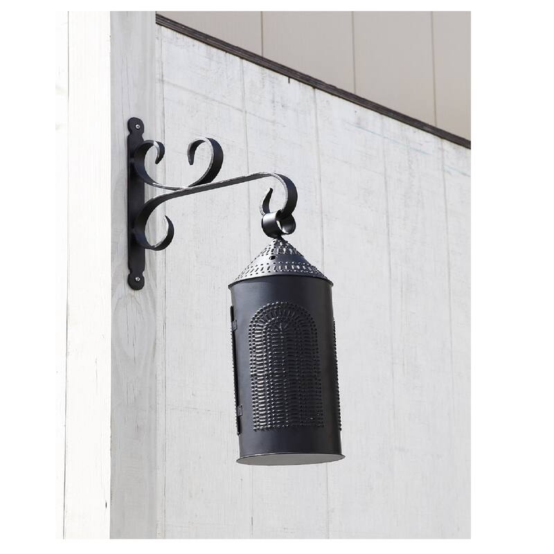 Achla Designs All Purpose Traditional Style Bracket, Small, 12 Inch Wide, Black Powder Coat Finish