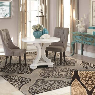 Superior Amherst Traditional Oriental Medallion Area Rug Collection