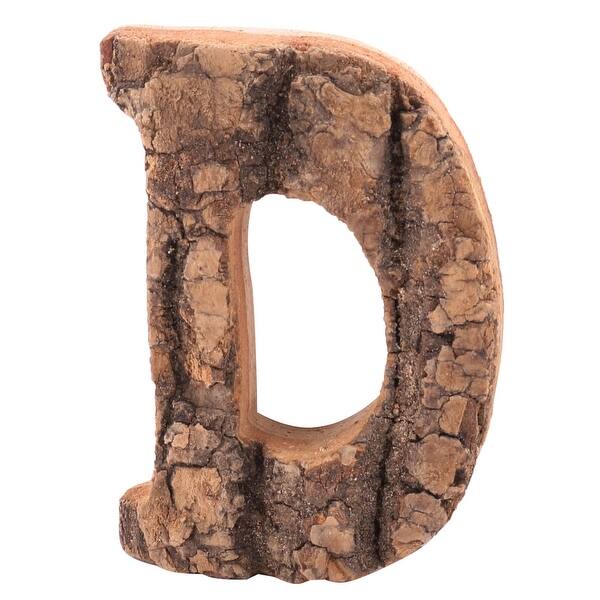 Shop Family Street Wood D Shaped Retro Style Door Plate Letter