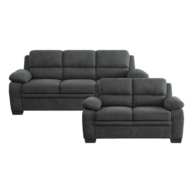 Onofre 2-Piece Fabric Living Room Sofa Set