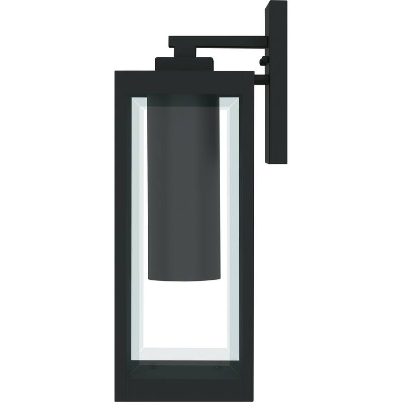Earth Black LED Outdoor Wall Lantern from the Westover Collection
