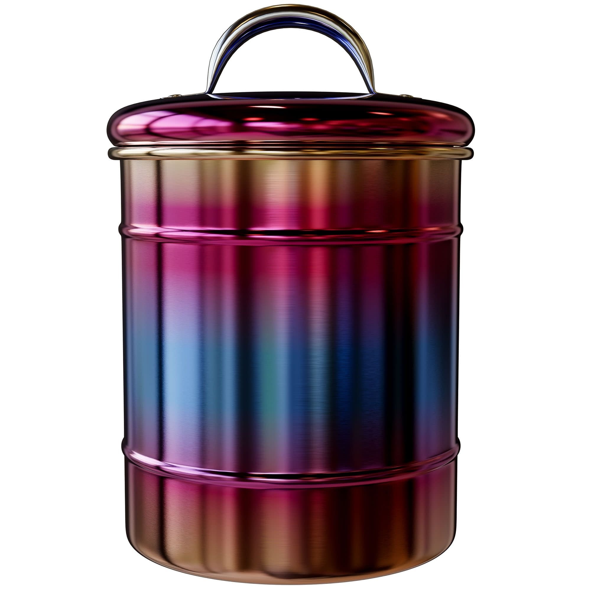 Amici Home Rainbow Metal Canister