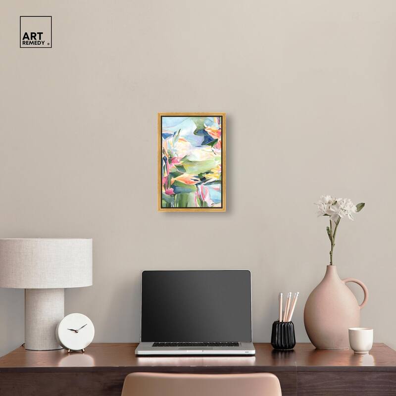 Sunkissed Garden Canvas by Art Remedy