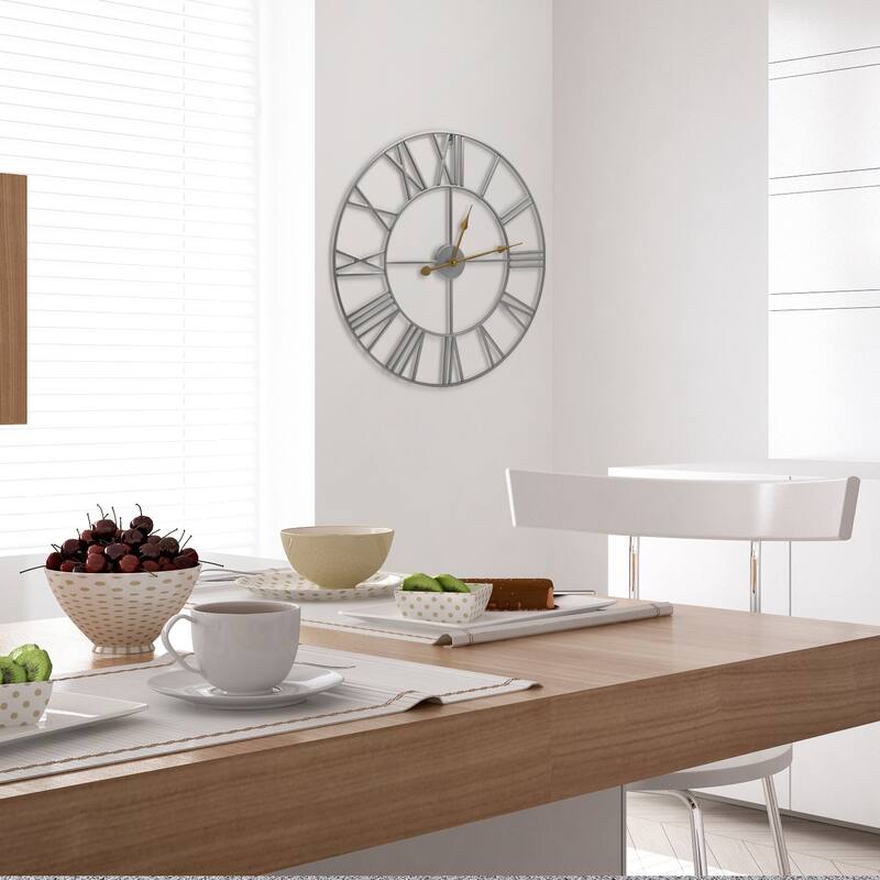 Sorbus 24" Oversized Wall Clock (Roman)