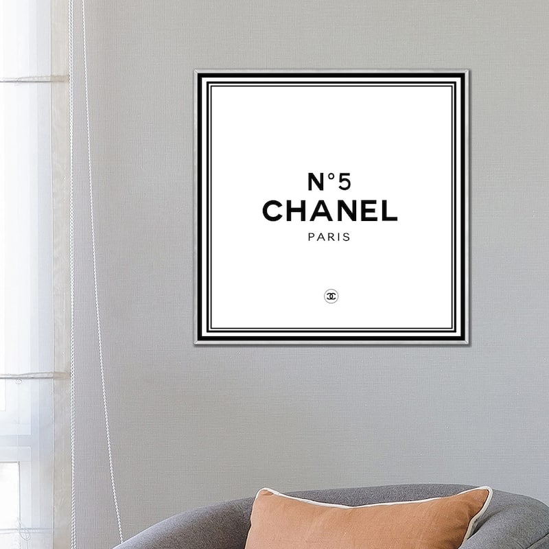 iCanvas "Chanel No5" by Art Mirano Framed