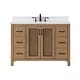 preview thumbnail 11 of 177, Altair Hadiya Bathroom Vanity with Composite Stone Countertop without Mirror