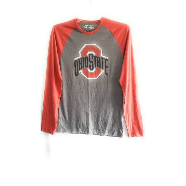Shop Nba Ohio State Men S T Shirt Grey Red Medium Free