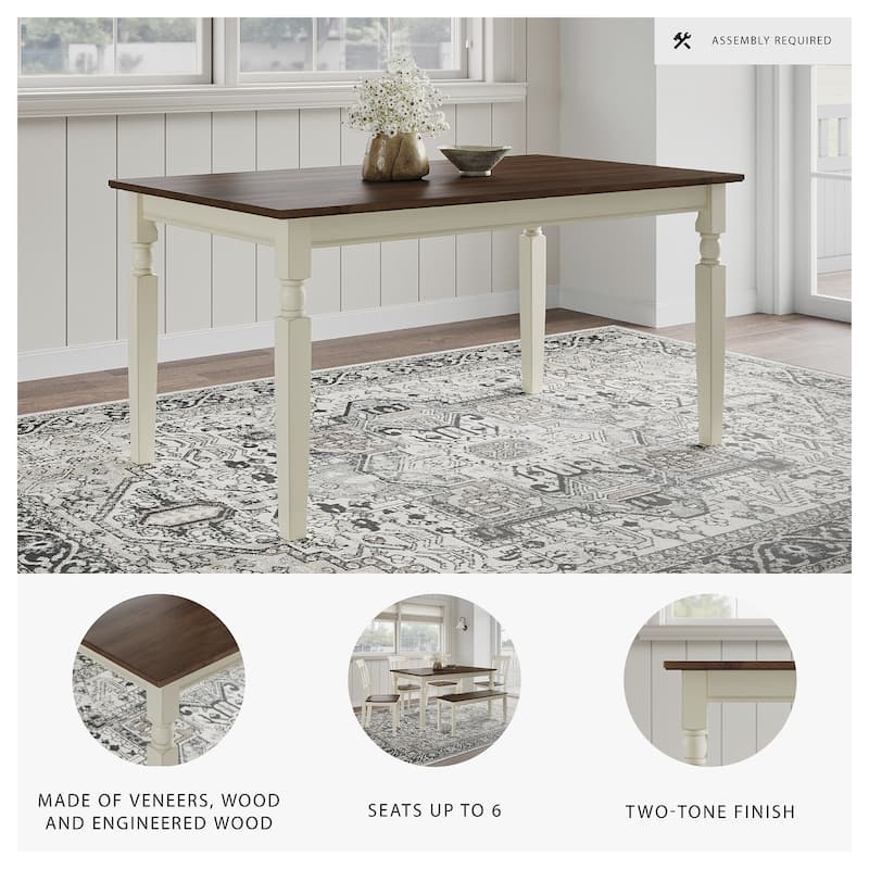 Whitesburg Rectangular Dining Room Table