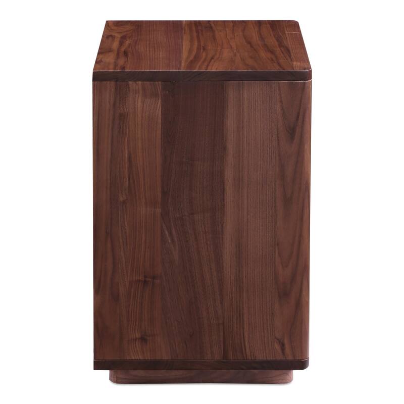 NADAAL STUDIOS Darcy, Nightstand With Drawer, Walnut
