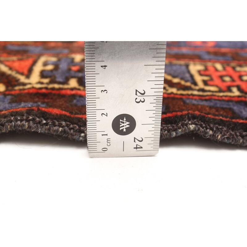 ECARPETGALLERY Hand-knotted Teimani Dark Navy Wool Rug - 2'11 x 4'0