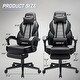 preview thumbnail 7 of 45, BOSSIN Racing Style Gaming Chair,400 lbs Big and Tall gamer chair High Back Computer Chair