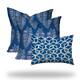 DOMINICA Collection Indoor/Outdoor Lumbar Pillow Set, Sewn Closed - 20 x 20 - 20 x 20