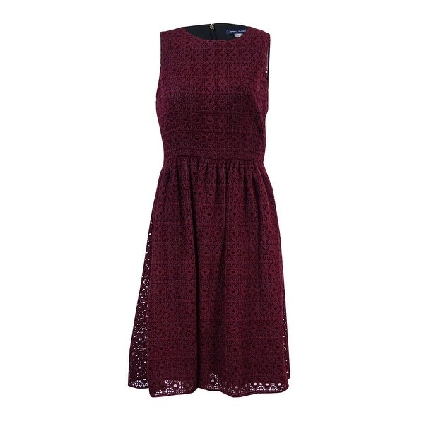 tommy hilfiger crochet dress
