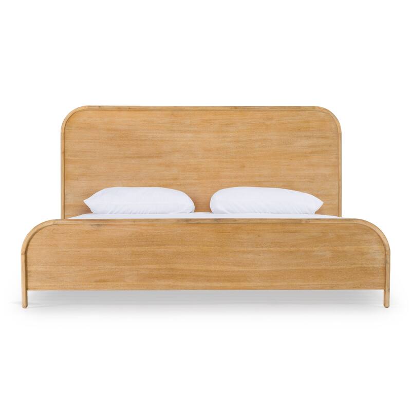 Modrest Dresden Modern Natural Acacia Bed