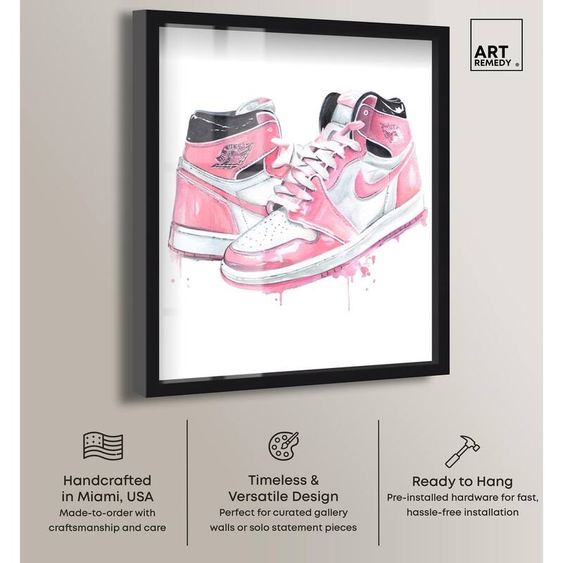 Doll Memories - Walk in Pink Shadowbox by Art Remedy