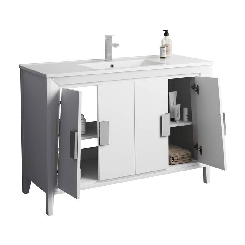 Fine Fixtures Imperial Collection Bathroom Vanity Cabinet Set,