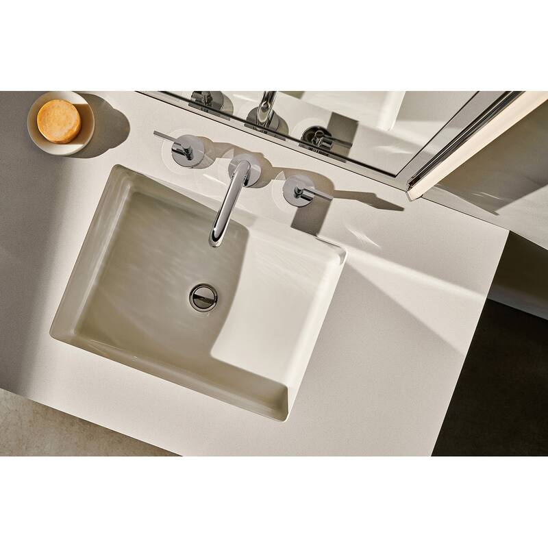 Robern TB25UCO-8 25" Quartz Vanity Top for Widespread Faucet