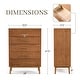 preview thumbnail 3 of 17, Furniture of America Beau Midcentury 3-Piece Kids Boucle Platform Bedroom Set