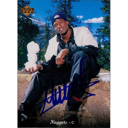 Shop Signed Mutombo Dikembe Denver Nuggets 1995 Upper Deck