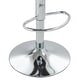 preview thumbnail 113 of 198, Modern Velvet Adjustable Swivel Bar Stools Set of 2